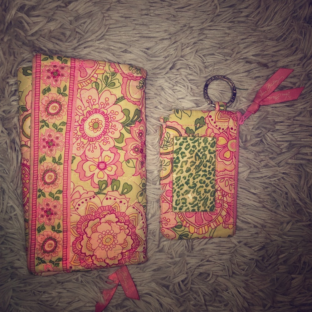 Vera Bradley wallet & coin pouch